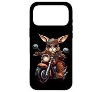 Carcasa para iPhone 17 Pro MAX Conejito de Moto/Motociclista