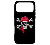 Carcasa para iPhone 17 Pro MAX Contraband - Pirate - Red Bandana - Skull & Bones Logo