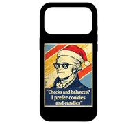 Carcasa para iPhone 17 Pro MAX Controles Y Equilibrios Alexander Hamilton Santa Navidad Navidad
