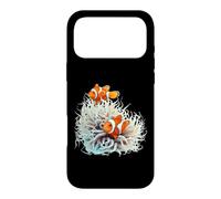 Carcasa para iPhone 17 Pro MAX Cool Aquarium Pez Payaso Tropical Coral Reef Fish Fisher Gift