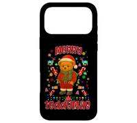 Carcasa para iPhone 17 Pro MAX Cool Christmas Teddy Bear Illustration Graphic Designs