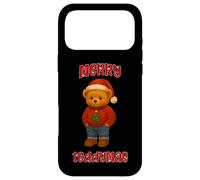 Carcasa para iPhone 17 Pro MAX Cool Christmas Teddy Bear Illustration Graphic Designs