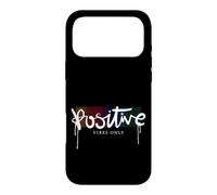 Carcasa para iPhone 17 Pro MAX Cool Good Positive Vibes Only Motivational Quotes Graphic