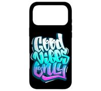 Carcasa para iPhone 17 Pro MAX Cool Good Vibes Only Graffiti Inspirational Quotes Graphic