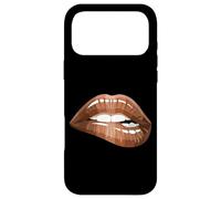 Carcasa para iPhone 17 Pro MAX Cool Melanin Girl Lips Graphic Tees, Black Girls Magic Style