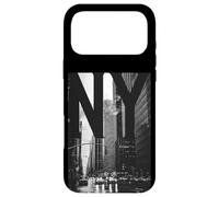 Carcasa para iPhone 17 Pro MAX Cool New York City Abstract Skyline, Black & White New York