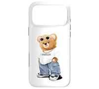 Carcasa para iPhone 17 Pro MAX Cool Oversize Teddy Bear Body Illustration Graphic Designs