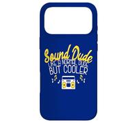 Carcasa para iPhone 17 Pro MAX Cool Sound Dude Funny Audio Ingeniero