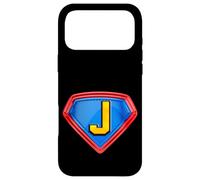 Carcasa para iPhone 17 Pro MAX Cool Super J Alphabet Cute Initial Monogram Letter J Graphic