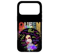 Carcasa para iPhone 17 Pro MAX Cool Women Black Educated Melanin Queen Girl Graphic Design