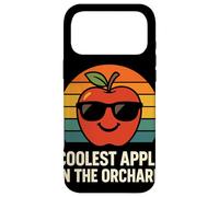 Carcasa para iPhone 17 Pro MAX Coolest Apple In The Orchard Chiste Fruta Retro Cosecha