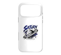 Carcasa para iPhone 17 Pro MAX Coordenadas espaciales mundiales anilladas Saturn Planet