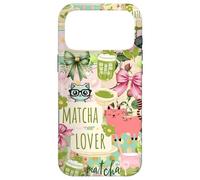 Carcasa para iPhone 17 Pro MAX Coqueta de Verano Collage Pink Love Cats Cute Matcha Tea Green