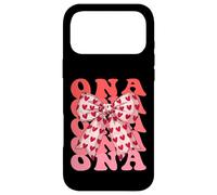 Carcasa para iPhone 17 Pro MAX Coquette Bow ONA Nombre Estético Mujer Día de la Madre Diseño