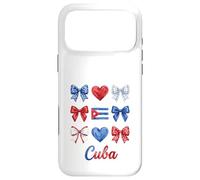 Carcasa para iPhone 17 Pro MAX Coquette Cuba Flag Cuban Girls