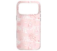 Carcasa para iPhone 17 Pro MAX Coral Pink Herradura Bows Cowboy Hat Cowgirl Boots Riding