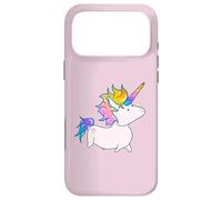 Carcasa para iPhone 17 Pro MAX Corazón mágico Kawaii de Unicornio arcoíris de Dibujos Animados caprichosos