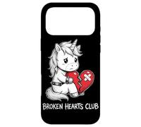 Carcasa para iPhone 17 Pro MAX Corazones Rotos Club Unicornio Lindo Corazón Rompe