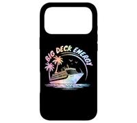 Carcasa para iPhone 17 Pro MAX Corbata Big Deck Energy, Divertida, para Viajes en Crucero y Vacaciones