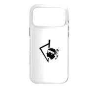 Carcasa para iPhone 17 Pro MAX Corse Corsu Corssica 2B Head De Maure Córcega Francia