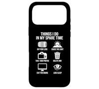 Carcasa para iPhone 17 Pro MAX Cosas Que Hacen en Tiempo Libre Lente de cámara Fotografía Fotógrafo