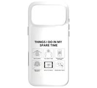 Carcasa para iPhone 17 Pro MAX Cosas Que Hago en mi Tiempo Libre - Knitting Lover