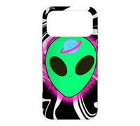 Carcasa para iPhone 17 Pro MAX Cosmic Alien Head Planet Diseño Gráfico
