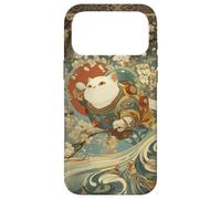 Carcasa para iPhone 17 Pro MAX Cosmic Cat Ukiyo E Espacio Japonés Neko