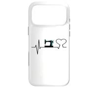 Carcasa para iPhone 17 Pro MAX costurera Cardiogram costurera máquina de Coser Tejido Aguja