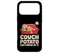Carcasa para iPhone 17 Pro MAX Couch Potato and Proud of It Camisa Divertida Estilo de Vida