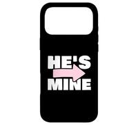 Carcasa para iPhone 17 Pro MAX Couples Matching Gift He's Mine