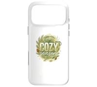 Carcasa para iPhone 17 Pro MAX Cozy Season Watercolor Evergreen Wreath with Mug