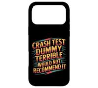 Carcasa para iPhone 17 Pro MAX Crash Test Dummy Terrible Would Not Recommend It -