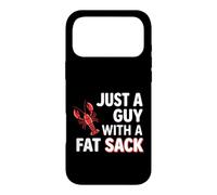 Carcasa para iPhone 17 Pro MAX Crawfish Just A Guy with Fat Sack Cajun Seafood Crayfish