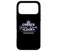 Carcasa para iPhone 17 Pro MAX CREA tu Propia Suerte - Urban Typography Streetwear