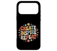 Carcasa para iPhone 17 Pro MAX Create Inspire Repeat Motivation Maker Mindset -
