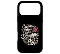 Carcasa para iPhone 17 Pro MAX Created Chosen Called Daughter of King Christian Jesus God