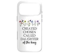 Carcasa para iPhone 17 Pro MAX Created Chosen Called Daughter of King Jesus God Christian