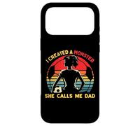 Carcasa para iPhone 17 Pro MAX Creé un Monstruo, Ella me Llama papá, Divertido Día del Padre, papá