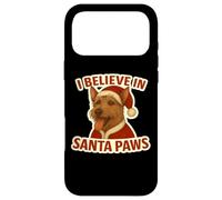 Carcasa para iPhone 17 Pro MAX Creo en Santa Paws, Berger Picard, Perro, mamá, papá, Navidad