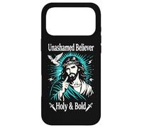 Carcasa para iPhone 17 Pro MAX Creyente sin vergüenza Santo Cristiano Jesús Fe Romanos 1:16