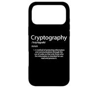 Carcasa para iPhone 17 Pro MAX Criptografía Definición Cifrado Bitcoin Clave criptográfica