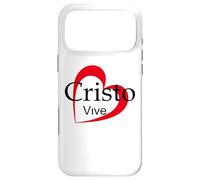 Carcasa para iPhone 17 Pro MAX Cristo Vive, Jesus Christian Bible Verse Sayings, Faith