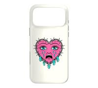 Carcasa para iPhone 17 Pro MAX Crying Heart Tattoo - Traditional Old School Tattooed Inked
