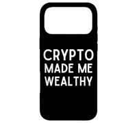 Carcasa para iPhone 17 Pro MAX Crypto Made Me Wealthy Cryptocurrency Trading Blockchain