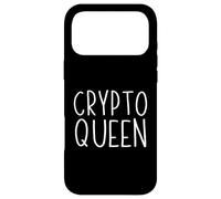 Carcasa para iPhone 17 Pro MAX Crypto Queen para Mujeres en criptomonedas/NFT Girls Crypto