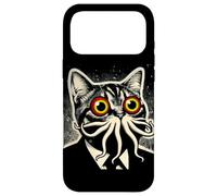 Carcasa para iPhone 17 Pro MAX Cthulhu Cat Encounter Cosmic Mythos Felino