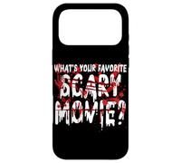 Carcasa para iPhone 17 Pro MAX ¿Cuál es tu película de Miedo Favorita Película de Terror Halloween