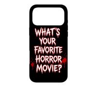 Carcasa para iPhone 17 Pro MAX ¿Cuál es tu película de Terror Favorita? Horror Espeluznante de Halloween