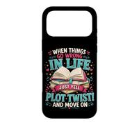 Carcasa para iPhone 17 Pro MAX Cuando Las Cosas Van Mal en la Vida, Simplemente grita Trama Twist